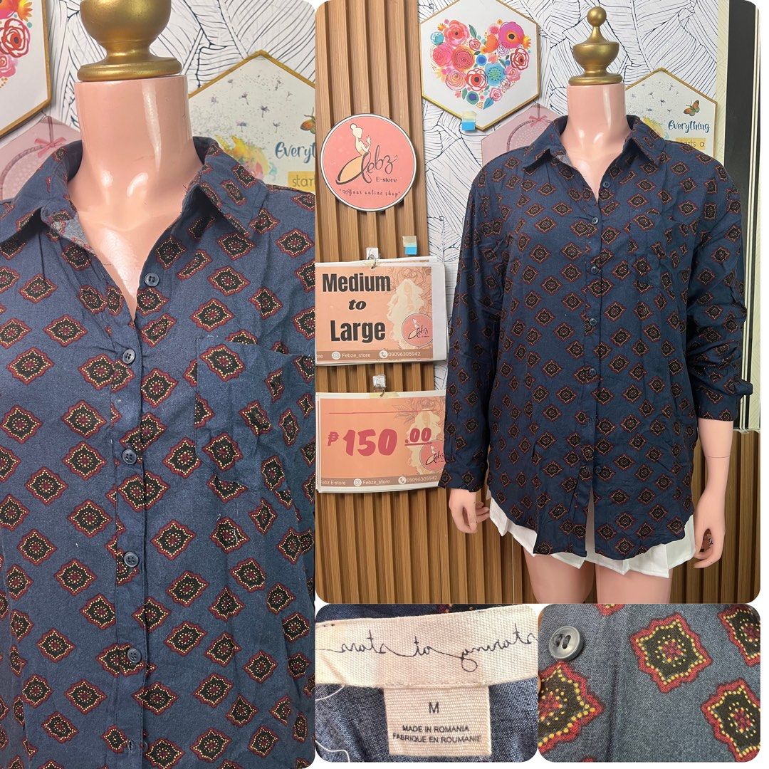 DUBAI BLOUSE / LONG-SLEEVE NEW COLLECTION ASSORTED A9 (Category: Blouses) located in Talisay. Submitted by frentuma (Listing ID 1459492003, Image 1). Description: VISIT MY FB PAGE FEBZ E-STORE FOR MORE ITEMS 💕💕🛍️🛍️ Like new Preloved price and size indicated each picture 👍 like and follow fb page Febz e-store for more available items 📌Location Deca Dumlog Talisay Cebu Cebu buyer- delivery maxim add delivery fee or pick.up (Near location) 🌟 