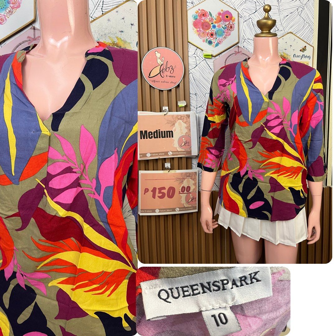 DUBAI BLOUSE / LONG-SLEEVE NEW COLLECTION ASSORTED A10 (Category: Blouses) located in Talisay. Submitted by frentuma (Listing ID 1459492149, Image 2). Description: VISIT MY FB PAGE FEBZ E-STORE FOR MORE ITEMS 💕💕🛍️🛍️ Like new Preloved price and size indicated each picture 👍 like and follow fb page Febz e-store for more available items 📌Location Deca Dumlog Talisay Cebu Cebu buyer- delivery maxim add delivery fee or pick.up (Near location) 🌟