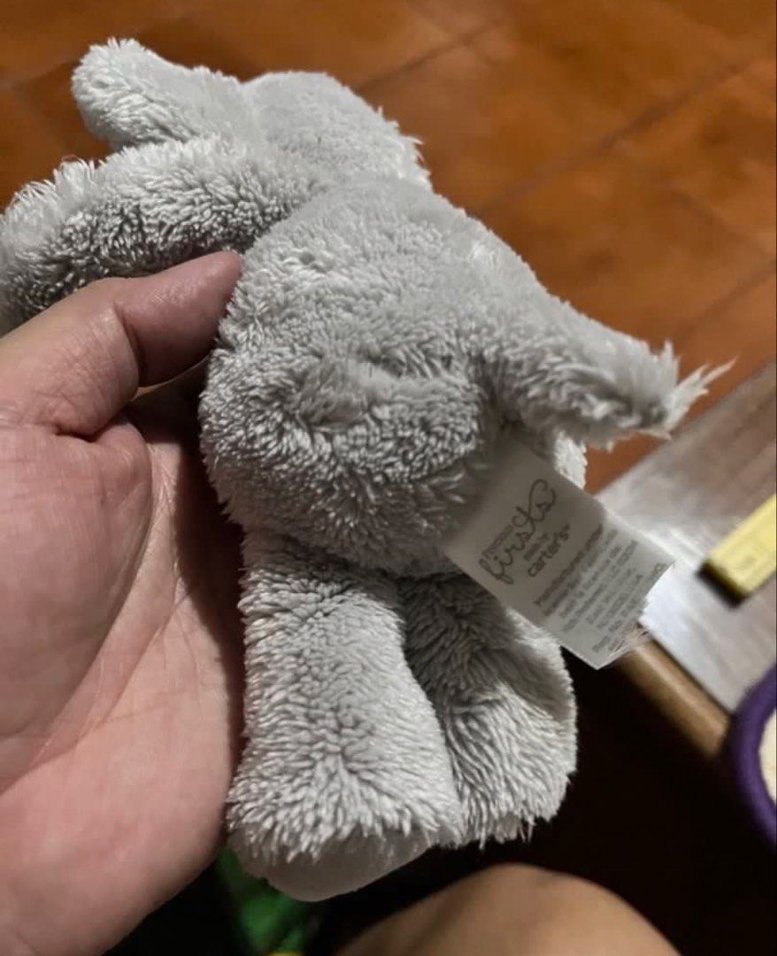 Elephant grey small plush (SALE) (Category: Plushies & Soft Toys) located in Paranaque City. Submitted by bonsaiart (Listing ID 1459688101, Image 2). Description: Pre owned Good condition 75+sf Payment via GCASH or paymaya No to meetup No to cop / cod Shipping via j&t only.