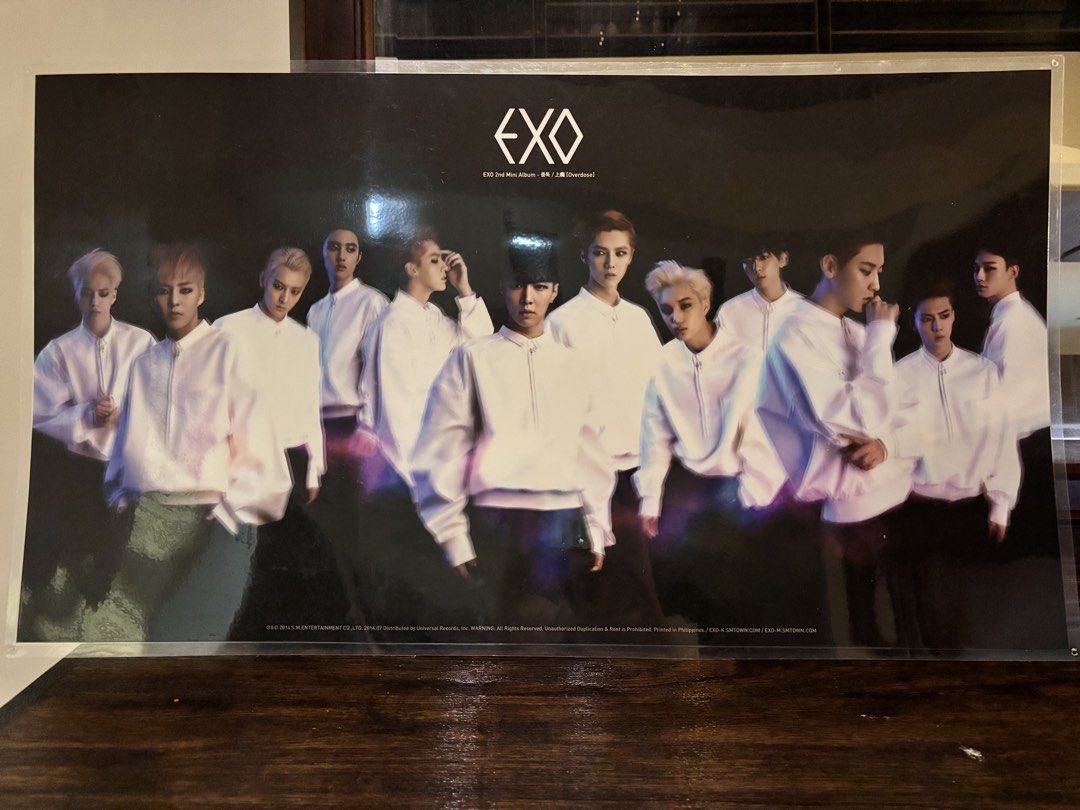 EXO & Girls' Generation K-pop Posters (Category: Magazines) located in Rizal. Submitted by kitelberdin (Listing ID 1459625843, Image 1). Description: Decluttering - GET BOTH FOR ₱500❗️(Fixed) - Laminated ❗️ - Large K-pop posters for sale - Features EXO members - Features Girls' Generation members - Ideal addition to any K-pop fan's collection No return/refund .
