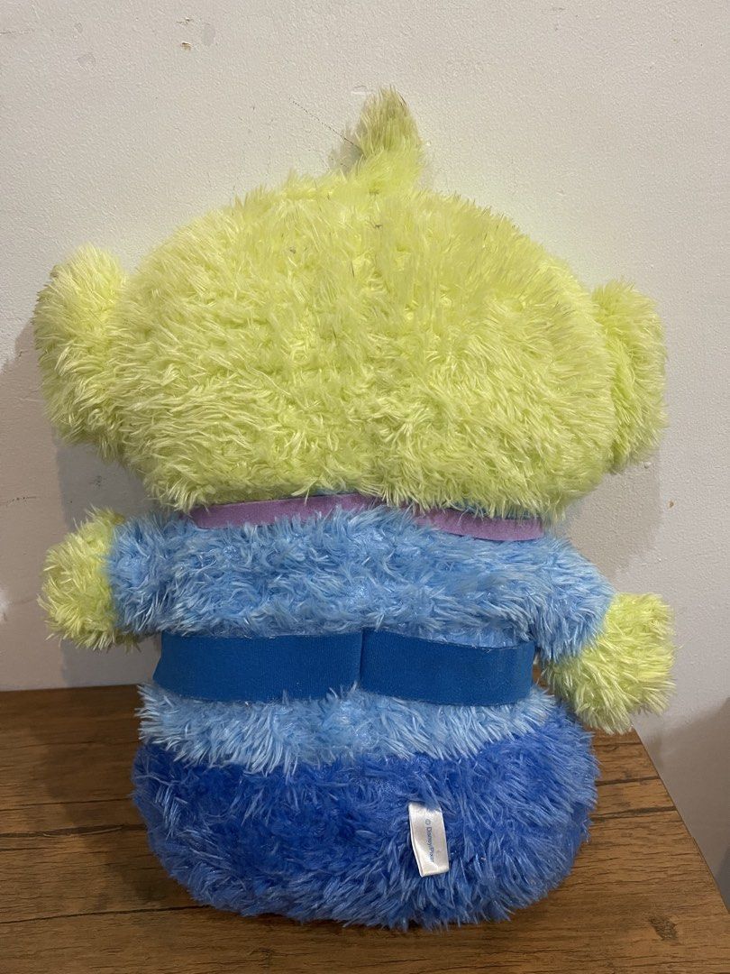 fluffy green Alien plush toy 17in (Category: Plushies & Soft Toys) located in San Fernando. Submitted by japansurpluselyu (Listing ID 1459631256, Image 2). Description: .