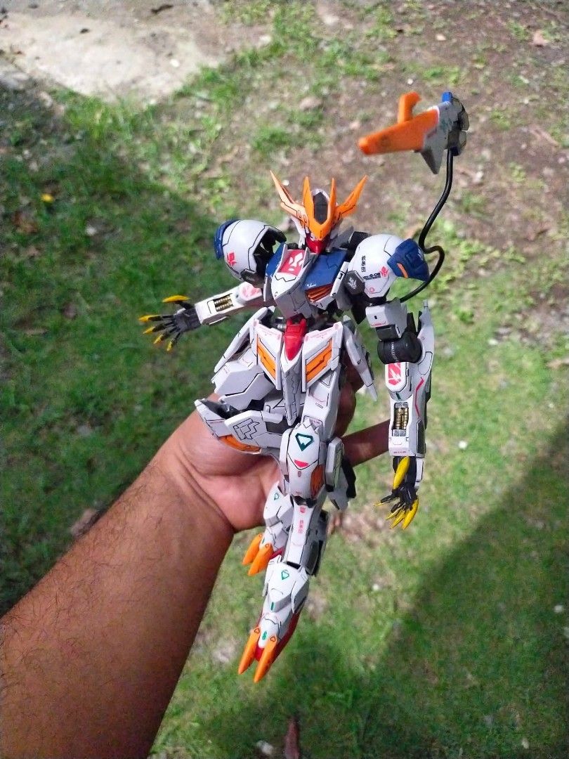 FM Gundam Barbatos Lupus Rex Model Kit (Category: Gundam & Model Kits) located in Manila. Submitted by rodeljames (Listing ID 1459518138, Image 2). Description: - Custom painted Gundam Barbatos Lupus Rex - Highly detailed work - Ready for display - Ideal for any Gundam enthusiast - Selling as is.