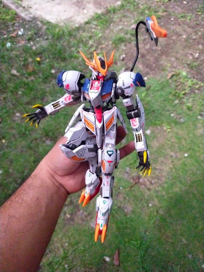 FM Gundam Barbatos Lupus Rex Model Kit (Category: Gundam & Model Kits) located in Manila. Submitted by rodeljames (Listing ID 1459518138, Image 3). Description: - Custom painted Gundam Barbatos Lupus Rex - Highly detailed work - Ready for display - Ideal for any Gundam enthusiast - Selling as is.