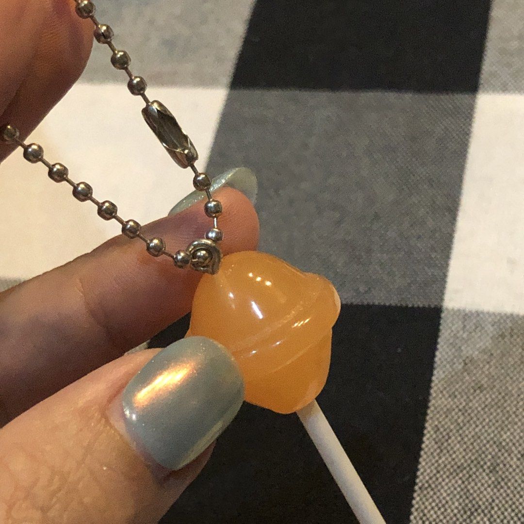 Foodie Lollipop (Category: Handmade Craft) located in Quezon City. Submitted by kitsune.treasures (Listing ID 1459612120, Image 3). Description: *First to pay policy! *1 day reservation only. Failure to pay on time, auto cancel. 📍Quezon City * MOD: J&T | Lalamove * MOP: GCASH | BPI 📦ON HAND AND READY TO SHIP! CONDITION: WHAT YOU SEE IS WHAT YOU GET. Dimensions: Kindly check the photos for the actual measurements. Please check all the photos for
