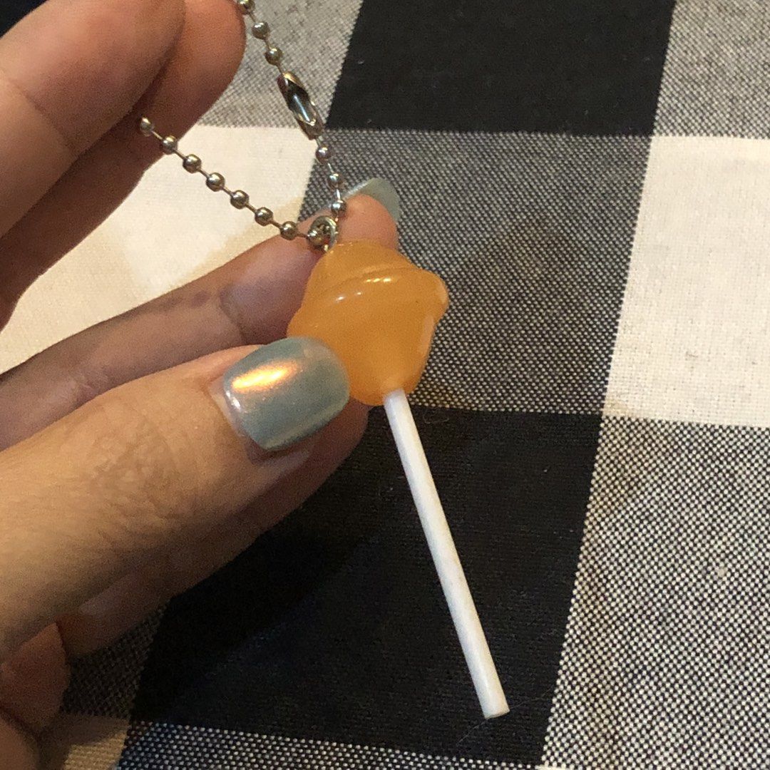 Foodie Lollipop (Category: Handmade Craft) located in Quezon City. Submitted by kitsune.treasures (Listing ID 1459612120, Image 2). Description: *First to pay policy! *1 day reservation only. Failure to pay on time, auto cancel. 📍Quezon City * MOD: J&T | Lalamove * MOP: GCASH | BPI 📦ON HAND AND READY TO SHIP! CONDITION: WHAT YOU SEE IS WHAT YOU GET. Dimensions: Kindly check the photos for the actual measurements. Please check all the photos for