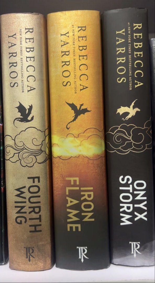 Fourth Wing Set with Audiobook Free/Ebook (Category: Storybooks) located in Taguig. Submitted by anne2189 (Listing ID 1459642289, Image 1). Description: Empyrean Series Books 1, 2, & 3: Fourth Wing, Iron Flame, and Onyx Storm US Hardcover editions NOT Sprayed l edges. *Free Audiobook and Ebook *Free SF Taguig, Makati Get all books for your collection before 4th Book Threshing release this September! .
