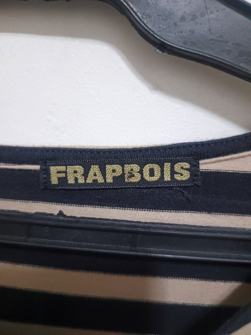 FRAPBOIS (Category: Longsleeves) located in Dasmarinas. Submitted by jessputrages (Listing ID 1459547359, Image 3). Description: For sale Frapbois Excellent condition No issue 400 plus shipping fee Pm for more details.