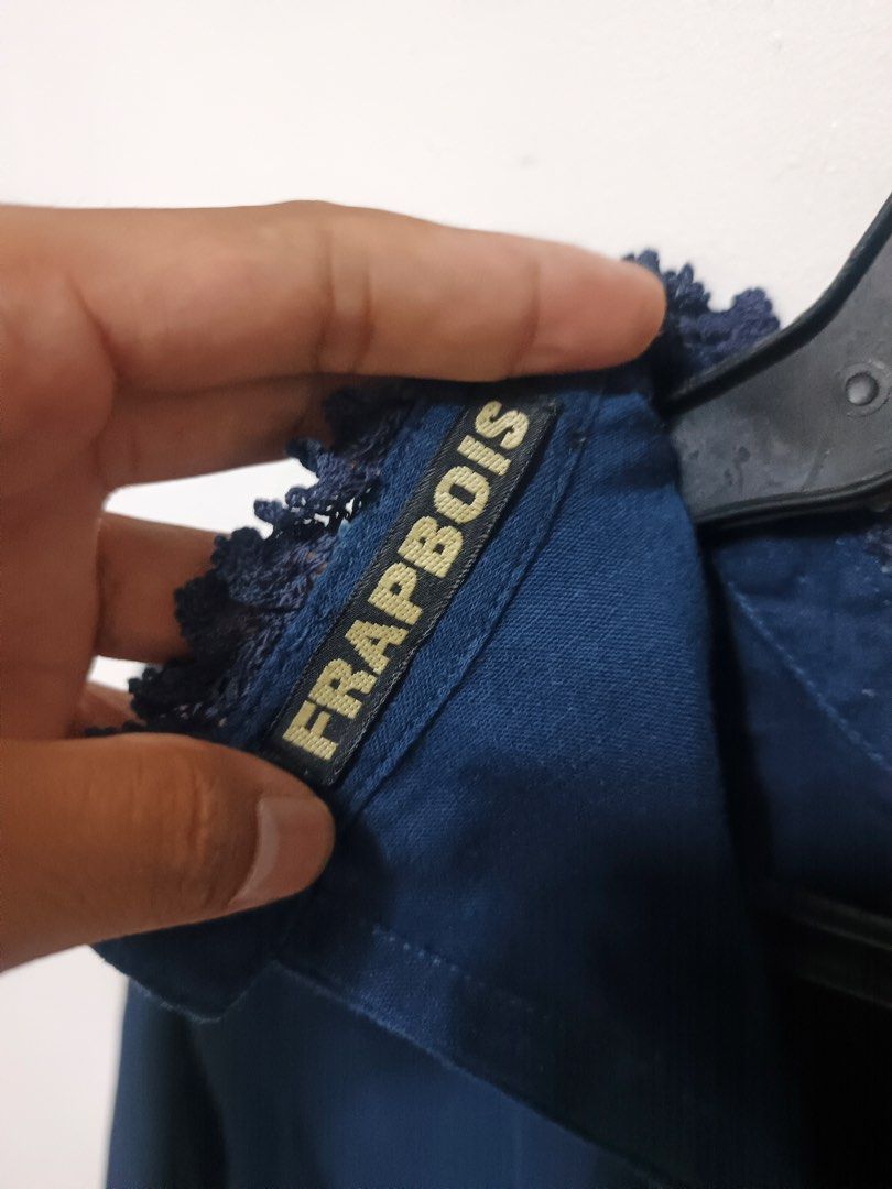 FRAPBOIS (Category: Longsleeves) located in Dasmarinas. Submitted by jessputrages (Listing ID 1459549880, Image 3). Description: For sale Frapbois Excellent condition No issue 400 plus shipping fee Pm for more details.