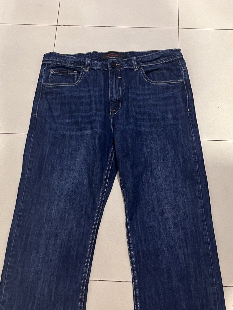 FUBU Straight Cut Denim Pants (Category: Jeans) located in Manila. Submitted by pczxss (Listing ID 1459496767, Image 2). Description: FUBU Straight Cut Denim Pants bought it for 2k+.