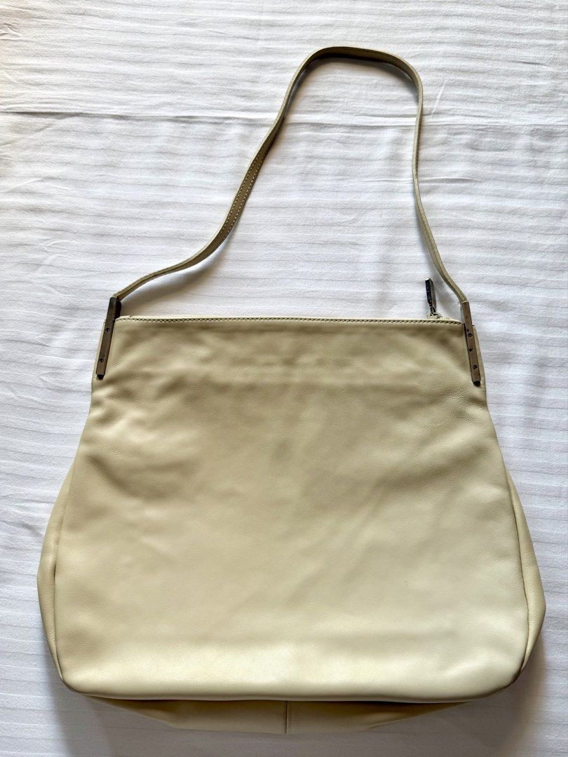 Furla Leather Shoulder Bag (Category: Luxury Bags & Wallets) located in Quezon City. Submitted by janavdd (Listing ID 1459541226, Image 2). Description: Selling a Furla Leather Shoulder Bag in Off White/Cream for 2999! - Secure Zipper Closure - Convenient Interior Zip Pocket - Elegant Metal Hardware Details - Includes Original Furla Dust Bag MOP: GCash, BDO, BPI Shipping Method: GOGO Express, Grab Express, Lalamove PM if interested!.