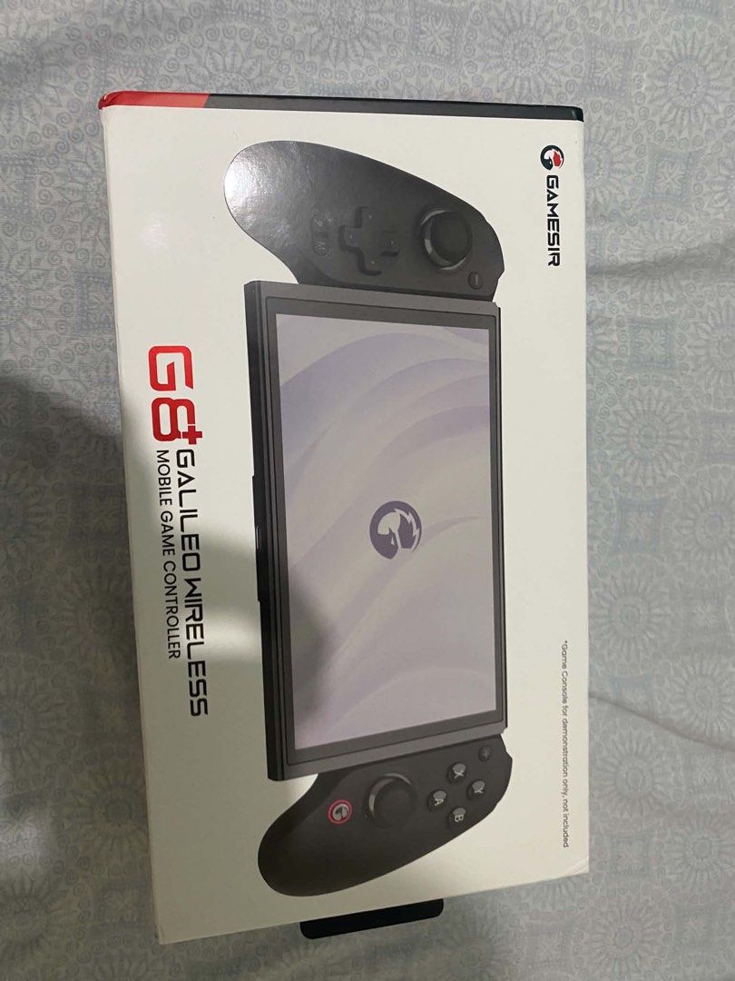 GameSir G8+ Galileo Wireless Mobile Game Controller (Category: Controllers) located in Rizal. Submitted by wel8262 (Listing ID 1459564496, Image 1). Description: GameSir G8+ Galileo Wireless Mobile Game Controller -Item: GameSir G8+ Galileo Wireless Mobile Game Controller -Condition: Mint condition with box -Wireless Bluetooth connection -Adjustable design for different mobile devices -Fully functional, all buttons and controls working properly R