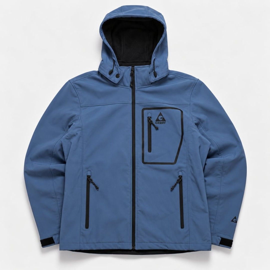 Gerry Men's Softshell Jacket ( Wind & Water Resistant ) (Category: Activewear) located in San Pablo. Submitted by refitsph (Listing ID 1459672452, Image 1). Description: - Width: 24 - Length: 29.5 - Legit / Authentic - Flawless - Already Washed and Ready to Wear.