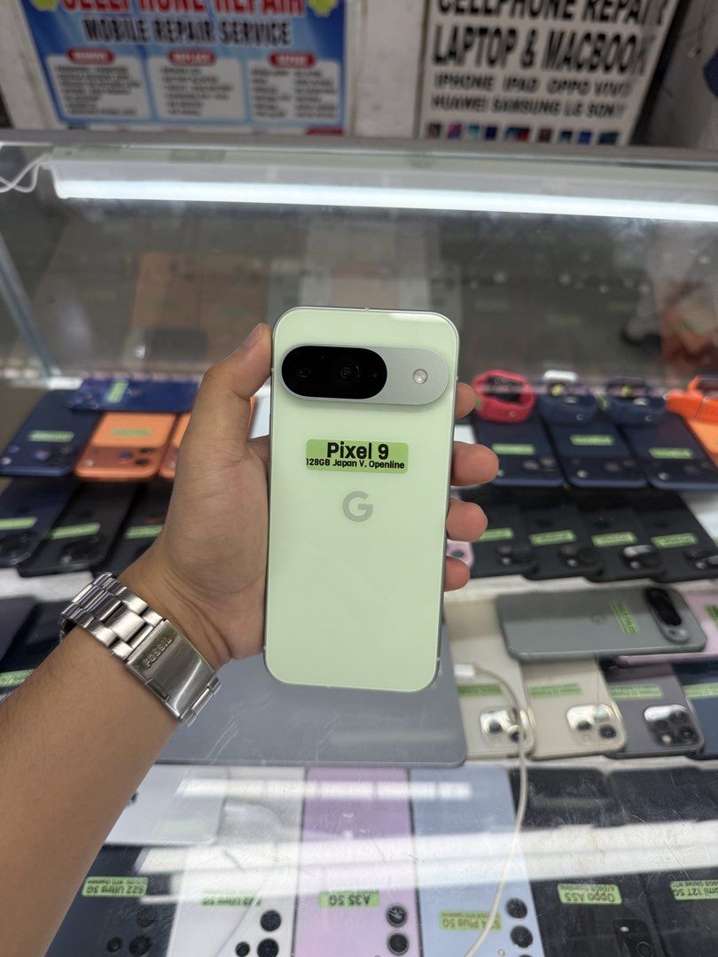 Google Pixel 9 128GB Openline Japan Variant (Category: Google Pixel) located in San Juan City. Submitted by Khalidmgdla08 (Listing ID 1459617216, Image 2). Description: FOR SALE | TRADE/SWAP Price: 26,999 On hand: Pixel 9✔️ 128GB ✔️ OPENLINE ✔️ Japan Variant✔️ 100% Original ✔️ 99% Makinis ✔️ 99% Smooth ✔️ NOT REFURB ✔️ NO HIDDEN ISSUES ✔️ NEVER BEEN REPAIRED ✔️ TEST TO SAWA✔️ FREE 3-UTOOLS ✔️ ANY MODEL OF IPHONE AND SAMSUNG ARE AVAILABLE! ✨ We ac