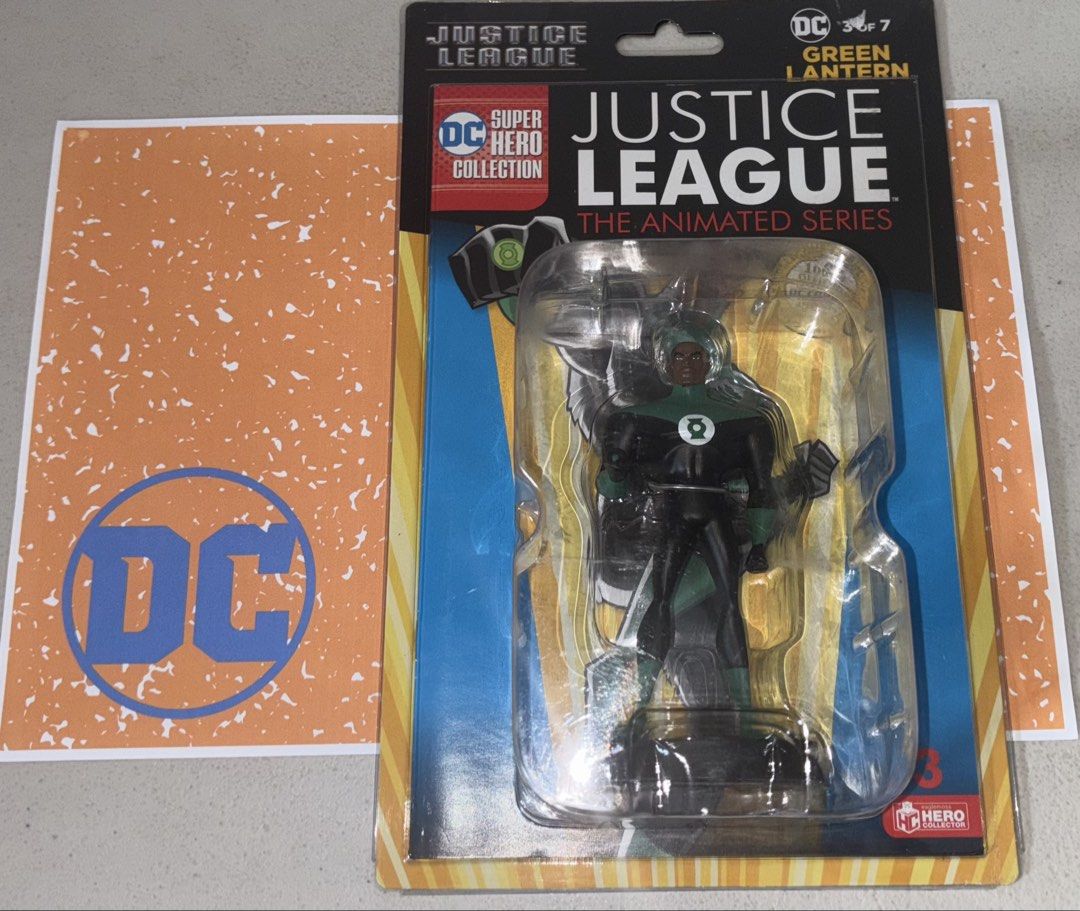 Green Lantern John Stewart - Eaglemoss Justice League Animated (Category: Figurines & Statues) located in Quezon City. Submitted by dardsa (Listing ID 1459623637, Image 1). Description: WYSIWYG BIB .