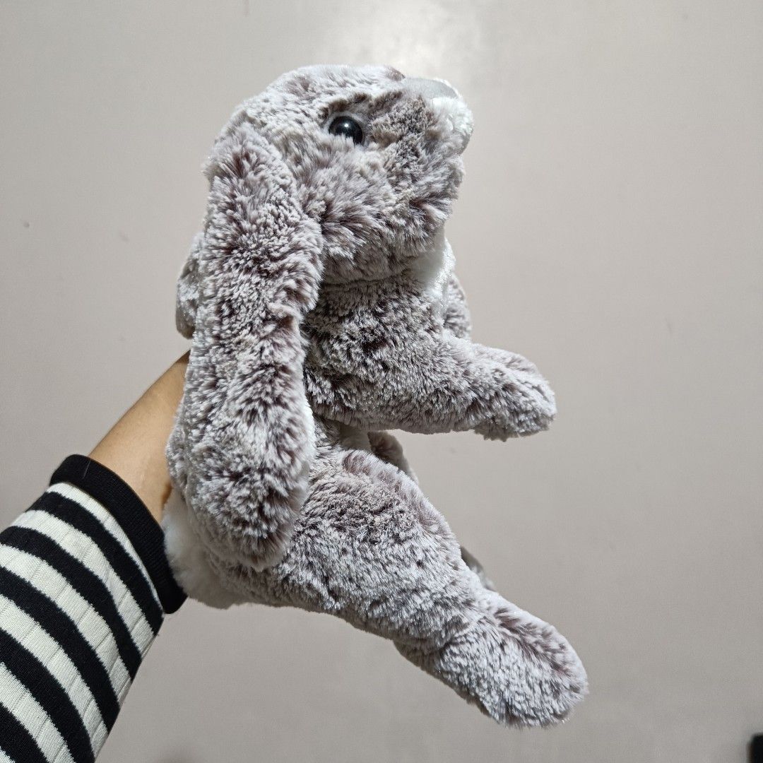 Grey Bunny Rabbit Realistic Plush (Category: Plushies & Soft Toys) located in Baguio. Submitted by baileybails (Listing ID 1459502515, Image 3). Description: Realistic bunny rabbit plush toy! Very soft, in very good condition. .