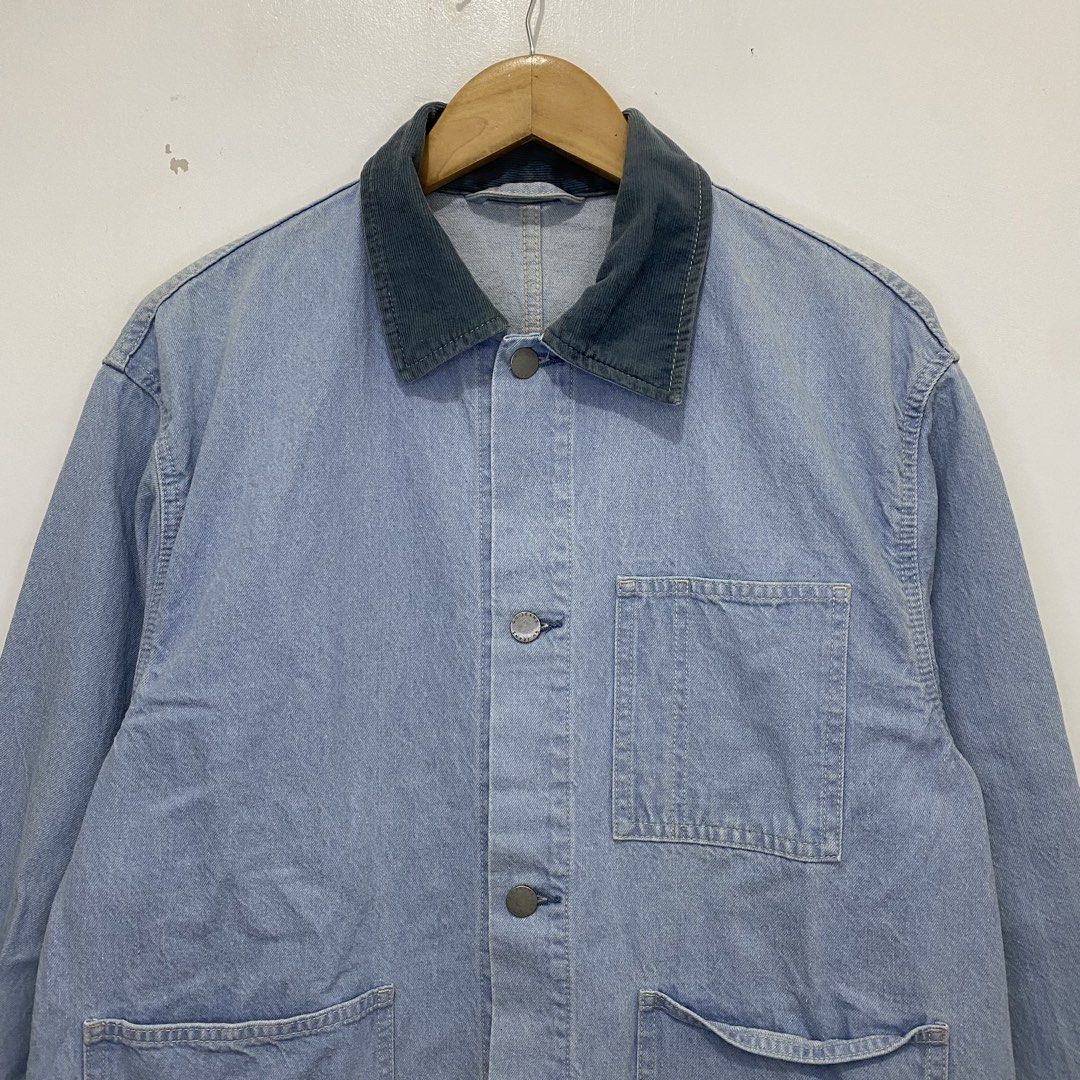 GU Coverall Jacket (Category: Coats, Jackets and Outerwear) located in Tanauan. Submitted by flexingthriftsph (Listing ID 1459557670, Image 3). Description: GU Coverall Jacket Small 21.5 inches - width 26 inches - length Excellent condition -1,000.00 .