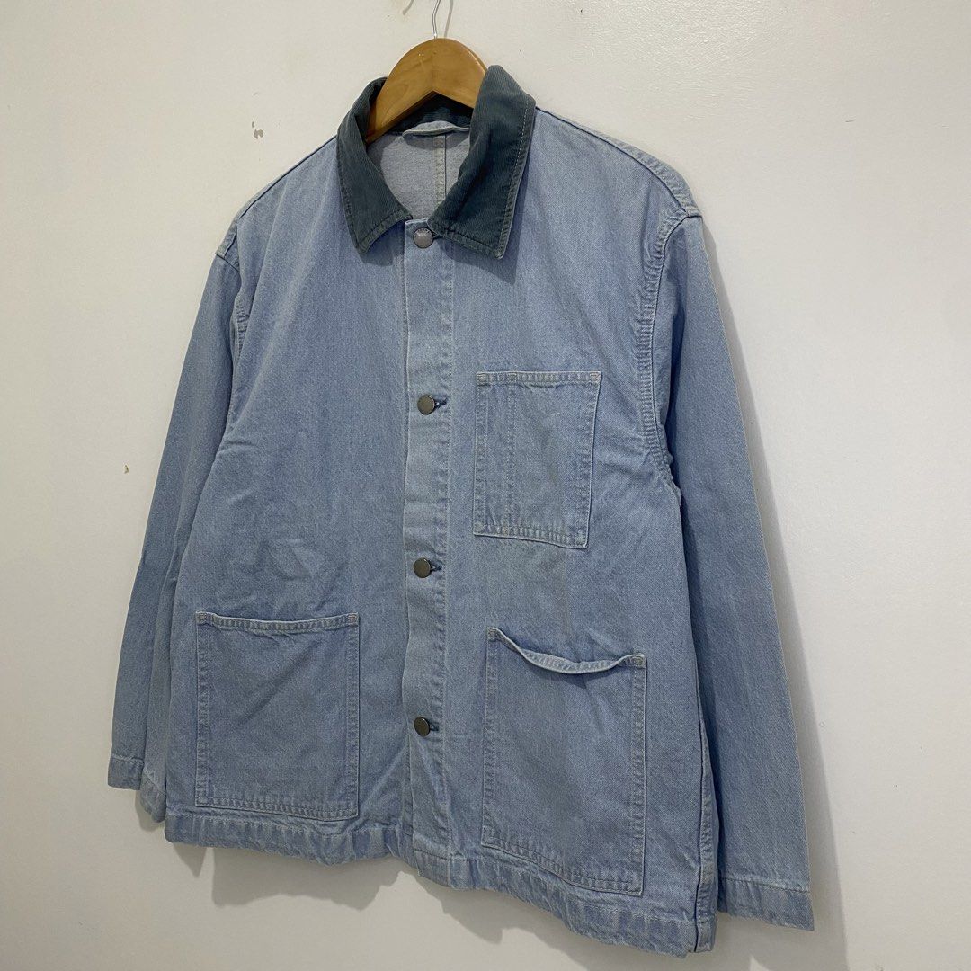 GU Coverall Jacket (Category: Coats, Jackets and Outerwear) located in Tanauan. Submitted by flexingthriftsph (Listing ID 1459557670, Image 2). Description: GU Coverall Jacket Small 21.5 inches - width 26 inches - length Excellent condition -1,000.00 .