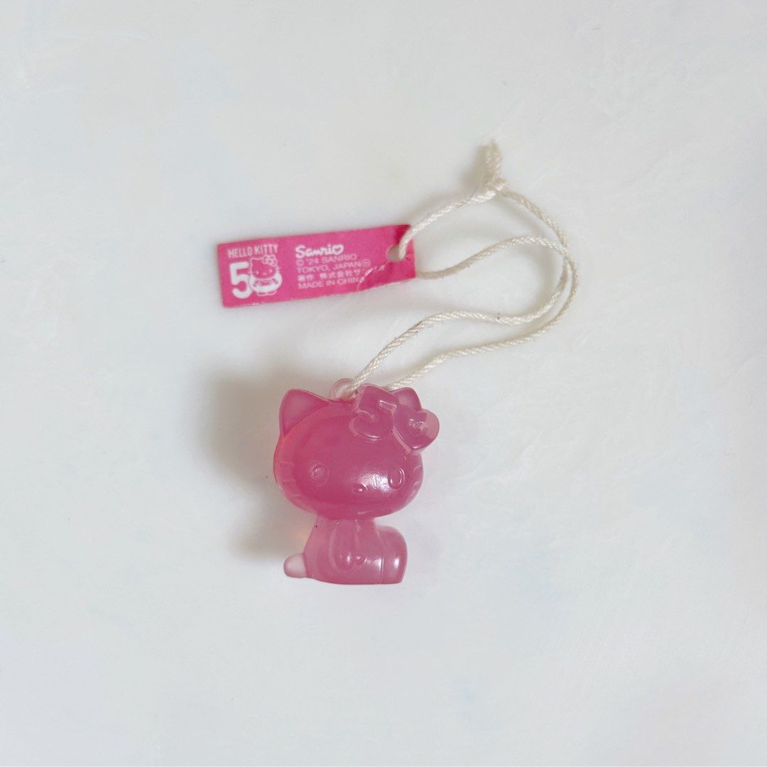 Hello Kitty 50 Sanrio Pink Figure Keychain (Category: Character Goods) located in Manila. Submitted by ashyyel_ (Listing ID 1459675805, Image 1). Description: .