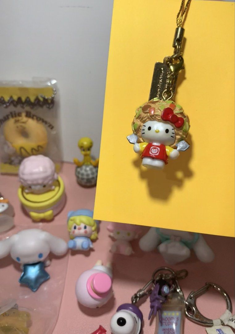 Hello Kitty HK Sanrio Keychain (Category: Character Goods) located in Valenzuela. Submitted by heypapermoon (Listing ID 1459640774, Image 2). Description: Hello Kitty HK Sanrio Keychain Orange ribbon: 130 pesos Pasta: 160 pesos (Never been used, but the packaging wasn’t in good condition, so I removed it) Both with markings Manage your expectation RFS: declutter Message me here for any question regarding the item .