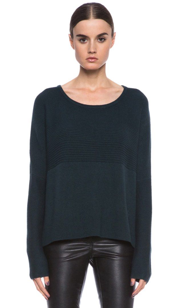 HELMUT LANG - Plush Wool-Blend Pullover (Category: Longsleeves) located in Manila. Submitted by shottas_21 (Listing ID 1459616290, Image 1). Description: HELMUT LANG - Plush Wool-Blend Pullover SIZE - Small CONDITION - 9/10 Made in China 50% wool 28% viscose 15% nylon 7% angora rabbit hair CHEST - 22” LENGTH - 27” SHOULDERS - 21” SLEEVE - 27.5” HEM - 22”.