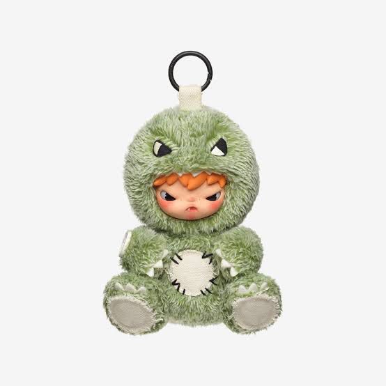 Hirono DINO Plush Keychain (Category: Plushies & Soft Toys) located in Navotas City. Submitted by decluttering_ann (Listing ID 1459535710, Image 1). Description: Unsealed but display only.