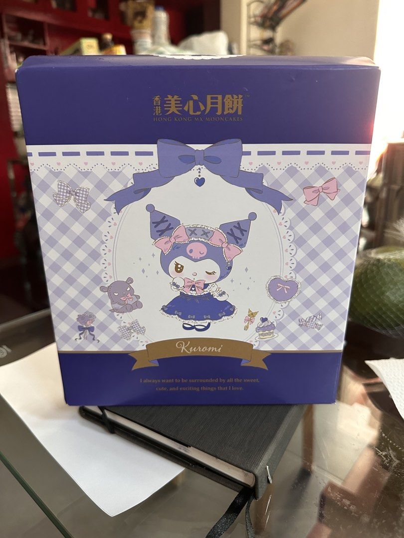 HK Maxim’S Kuromi mooncake 2026 (Category: Other Food & Drinks) located in Manila. Submitted by mayeli (Listing ID 1459657048, Image 3). Description: Calling all Kuromi fans! 🖤💜 Look at this super cute Kuromi-themed mooncake box from Hong Kong MX Mooncakes! 🎀🌙 Limited stocks only! 🛍️ Perfect for: 🎁 Gifts for friends & family 💜 Kuromi/Sanrio collectors 🌙 Mid-Autumn Festival 🎀 Cute gift for kids & adults 🏠 Home sharing 📦 1 Kuromi Mooncak