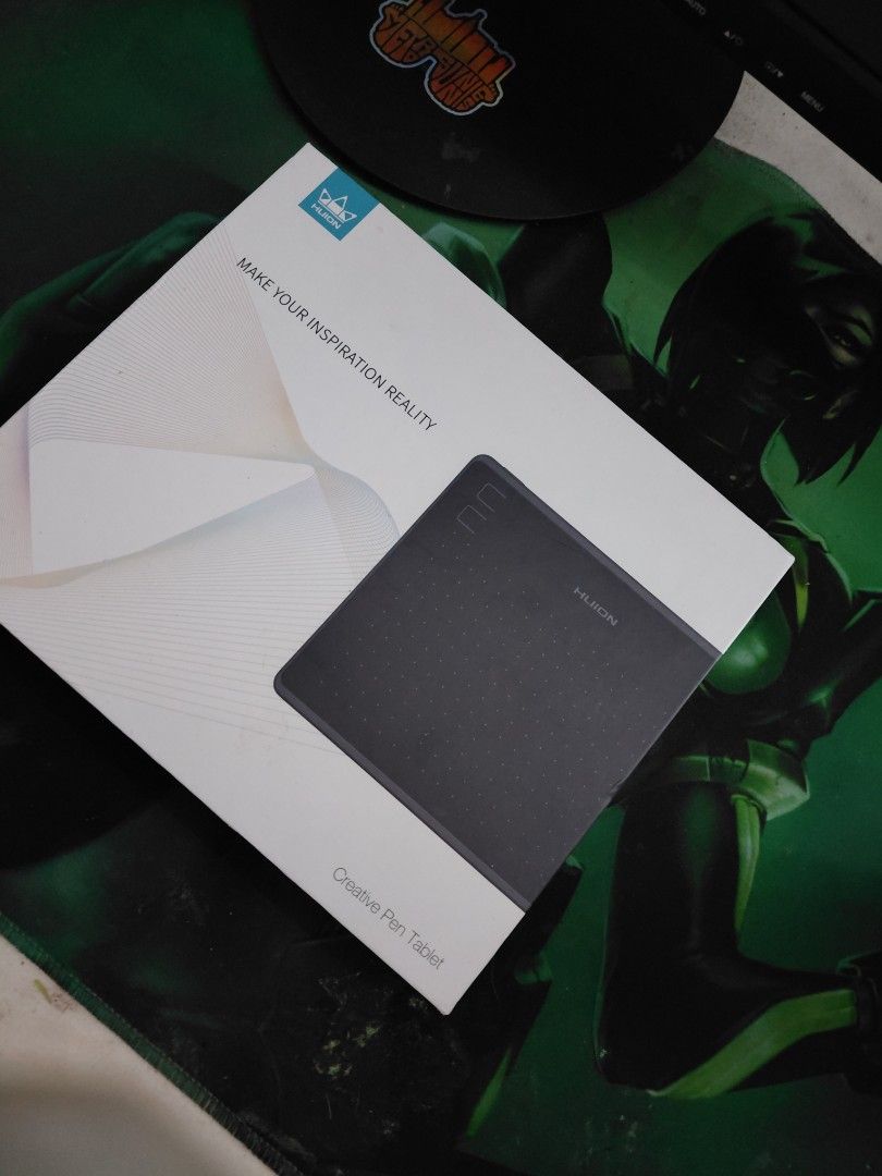 Huion HS64 (Category: Other Accessories) located in Naga. Submitted by actinggrandmaster_jean (Listing ID 1459588868, Image 1). Description: tagal ng di na nagagamit got it since pandemic, and lumipat ako ng kwarto kaya nawawala ung cord..huhu...