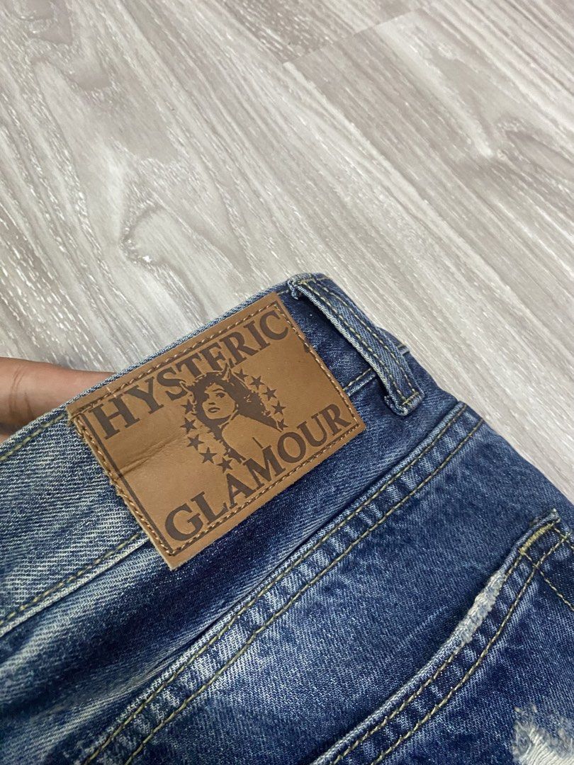 Hysteric Glamour Pants (Category: Jeans) located in Digos. Submitted by grailz.find (Listing ID 1459492401, Image 3). Description: Hysteric Glamour Pants buttonfly Excellent condition No issue Tattered design.