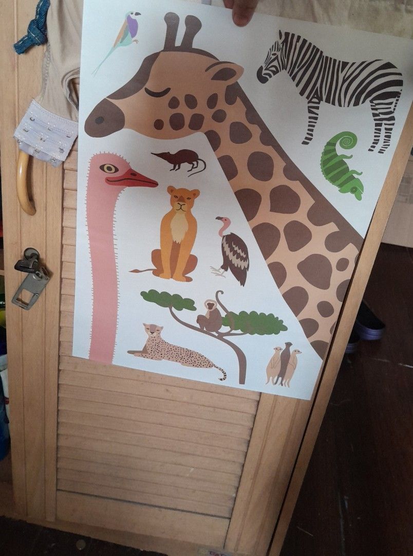 Ikea 3 sheets cabinet wall sticker (Category: Kids Wardrobes & Storage) located in Makati City. Submitted by mylynmylyn (Listing ID 1459499700, Image 3). Description: brandnew area-Palanan Makati.