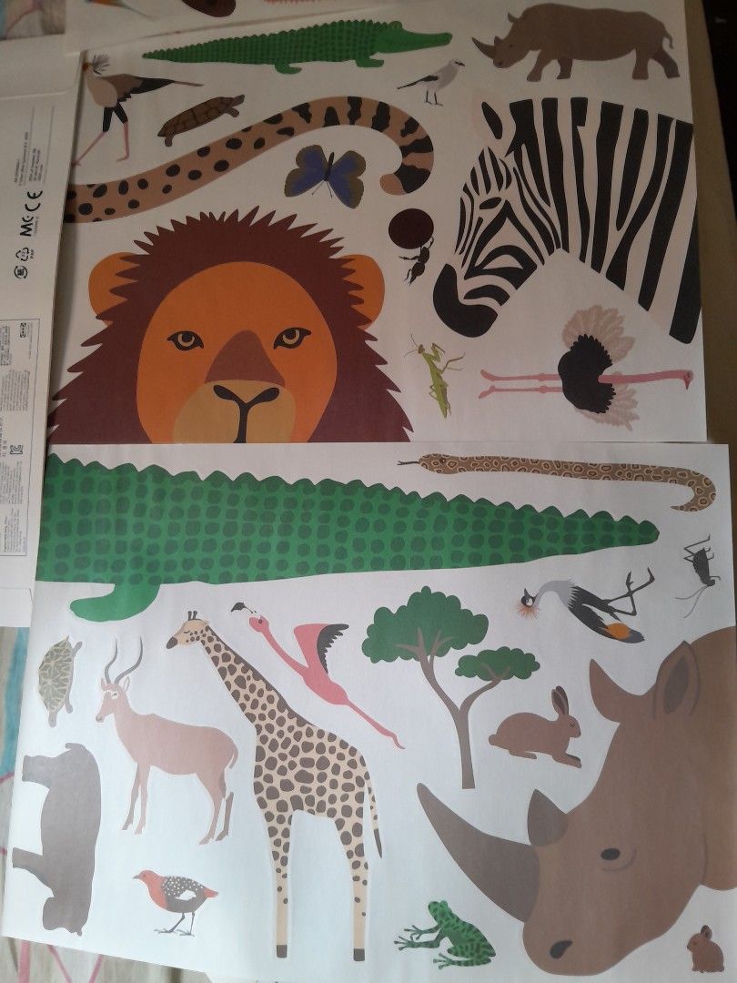 Ikea 3 sheets cabinet wall sticker (Category: Kids Wardrobes & Storage) located in Makati City. Submitted by mylynmylyn (Listing ID 1459499700, Image 2). Description: brandnew area-Palanan Makati.