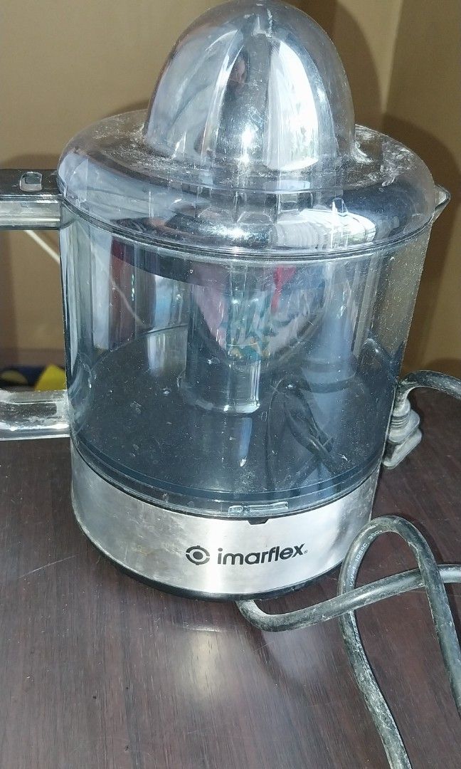 Imarflex Citrus Juicer/Juice Extractor (Category: Juicers, Blenders & Grinders) located in Cainta. Submitted by detheos7 (Listing ID 1459512546, Image 1). Description: (Price Negotiable) Imarflex Juice Extractor.