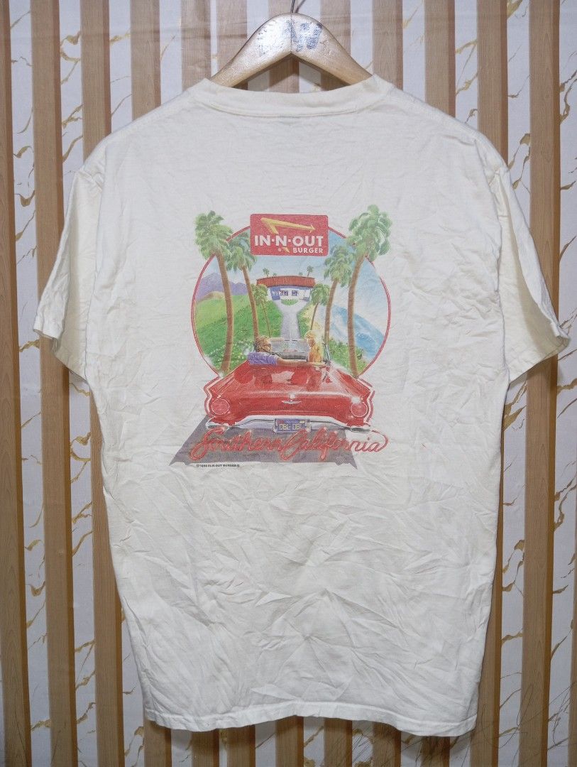 IN N OUT VINTAGE SHIRT (Category: Tshirts & Polo Shirts ) located in Monkayo. Submitted by danielcabusora (Listing ID 1459615103, Image 2). Description: IN N OUT VINTAGE SHIRT BEFFY HANES TAGS W-20 L-27 GOOD CONDI FRESH FROM BALE.