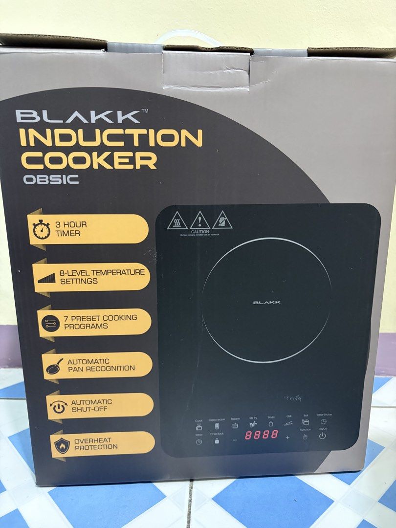 Induction Cooker Blakk (Category: Cookware & Accessories) located in Cavite. Submitted by zaf21q (Listing ID 1459503571, Image 1). Description: For sale Brand New Cooker Induction 1600W Original price 2995 pesos. -Inclusion : may kasama napo lutuan na manipis lang only for soup. (complete box and manual) Dahil mahal na ang gas, pasok to as alternative. See picture for more information about the specification. Very convenient dahil multi functiona