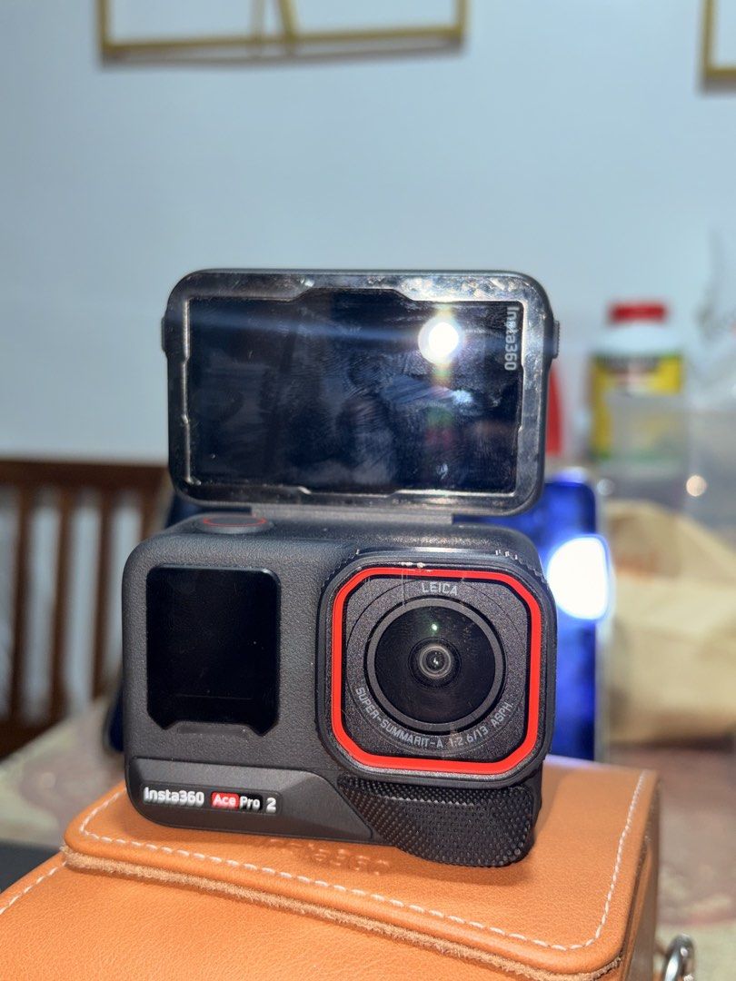 Insta360 Ace Pro 2 Flash Print Bundle (Category: Cameras) located in Manila. Submitted by jayezx (Listing ID 1459536473, Image 3). Description: Insta360 Pro 2 Flash Print Bundle For Sale! - has minimal dent on lens cover (pics not affected) - no functional issues - comes with: Pocket Printer (has more or less 5 pcs paper cartridges) 2 Batteries, Xplorer Grip Pro, and complete boxes - selling price: 31,000 negotiable for sure buyer .