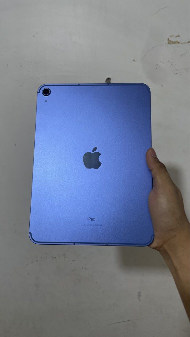 IPAD 10TH GEN 256GB CELLULAR NTC NO ISSUE (Category: iPad) located in Manila. Submitted by benshop. (Listing ID 1459513282, Image 1). Description: FOR SALE | TRADE/SWAP RFS: BNS Price : 24,000 ▫️On hand: iPad 10th Gen Cellular ▫️256gb ▫️Openline/Factory unlocked ▫️White ▫️100% Batt health ▫️NTC ▫️All Features Working ( No issue Ladyowned wellmaintain ) MODE OF TRANSACTION: ▫️ STORE PICK UP (Preferred) ▫️MEET UP AROUND METRO MANILA ▫️CASH ON DELIV