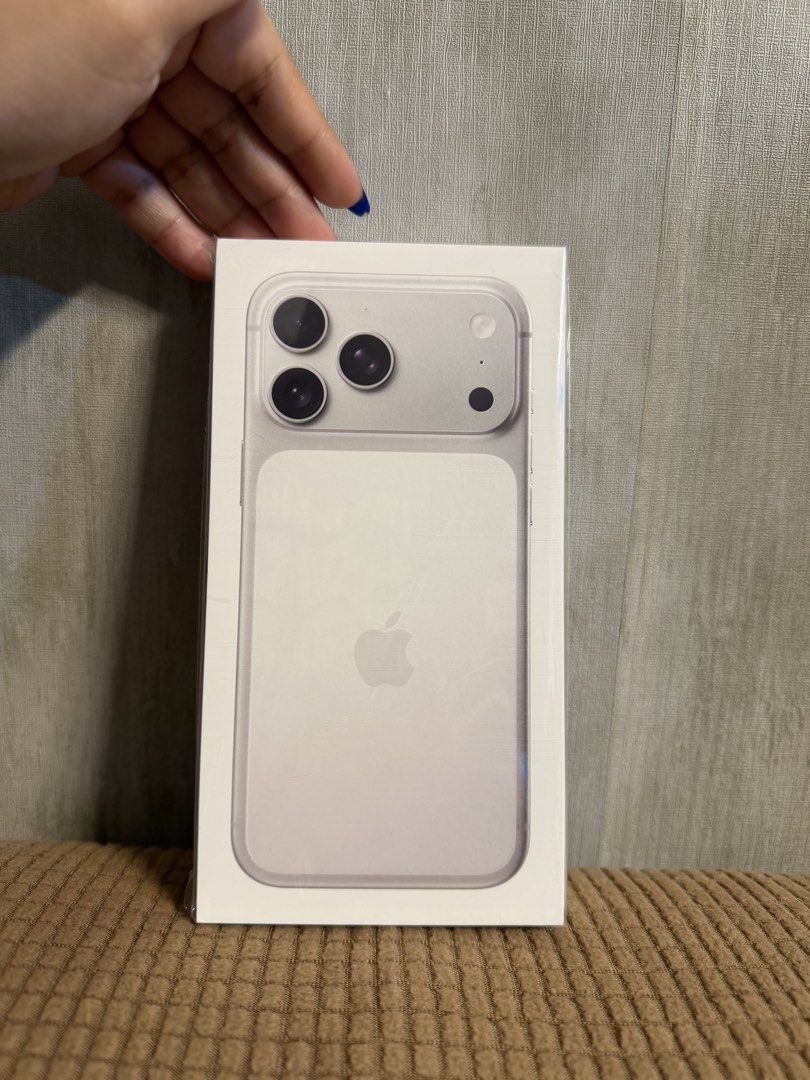 Iphone 17 pro max 256gb Brandnew Sealed (Category: iPhone 17 Series) located in Manila. Submitted by chigab22 (Listing ID 1459548006, Image 1). Description: Brandnew sealed.