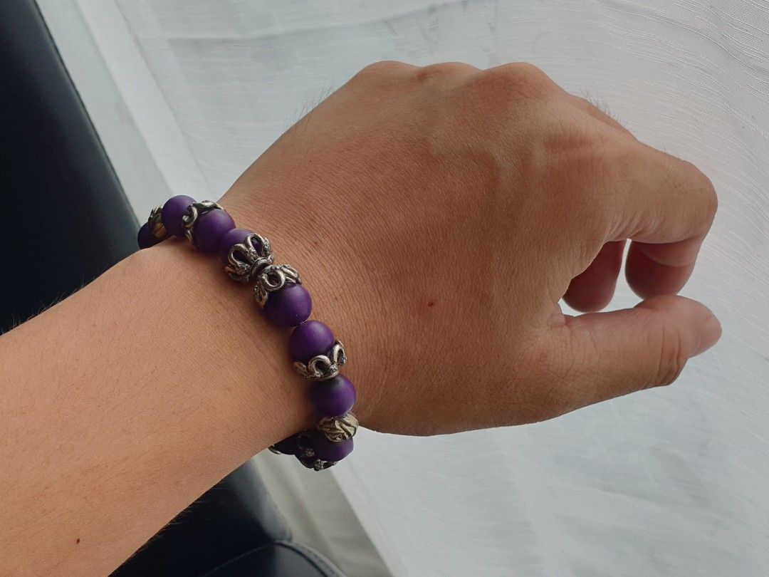 Japan Purple Stone Bracelet (Category: Bracelets) located in Quezon City. Submitted by WasalakTwo (Listing ID 1459652005, Image 3). Description: Bought in Japan High quality Good as new Open for delivery nationwide.