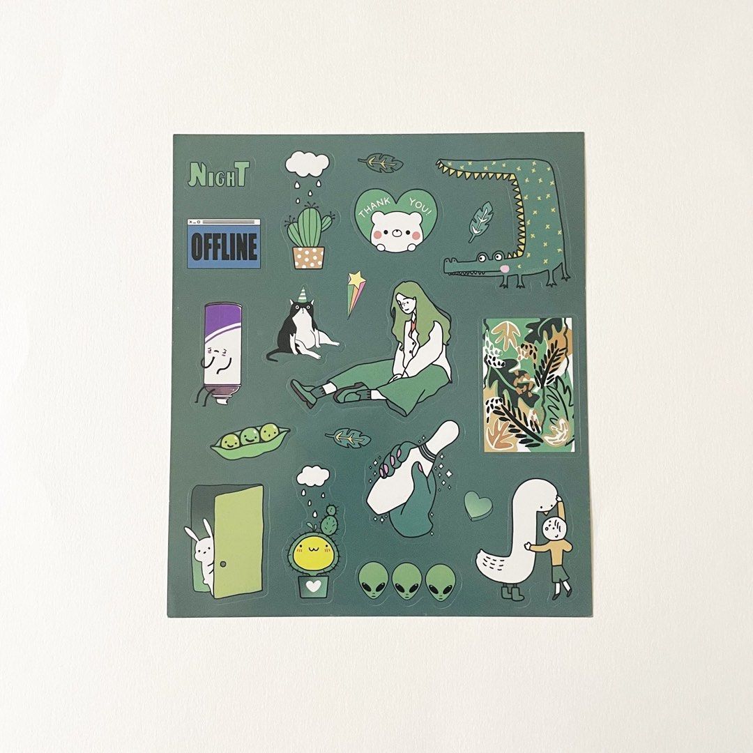 Kawaii Sticker Sheet 06 (Category: Art & Prints) located in Butuan. Submitted by paperlueur (Listing ID 1459564539, Image 1). Description: .