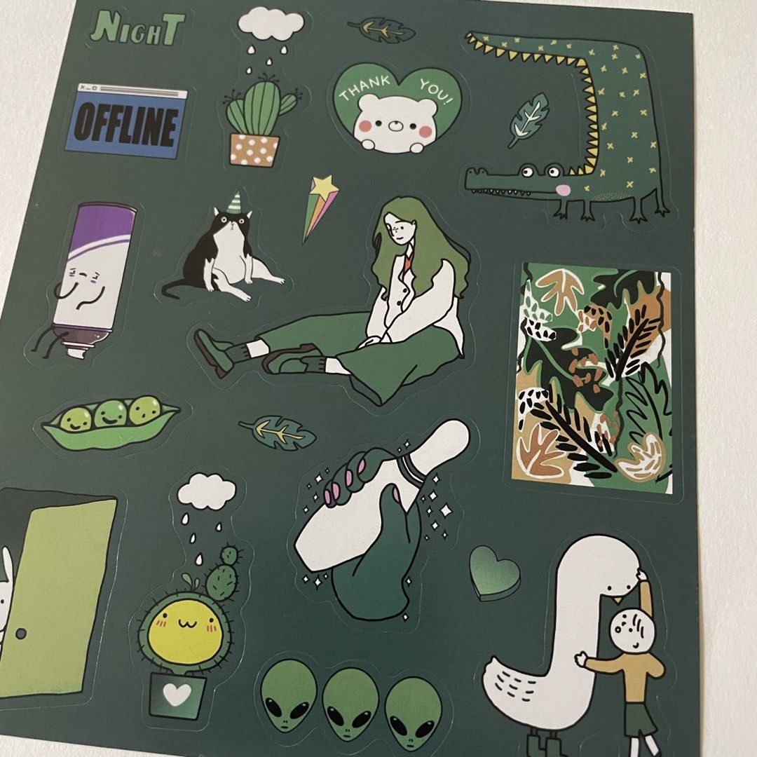 Kawaii Sticker Sheet 06 (Category: Art & Prints) located in Butuan. Submitted by paperlueur (Listing ID 1459564539, Image 2). Description: .