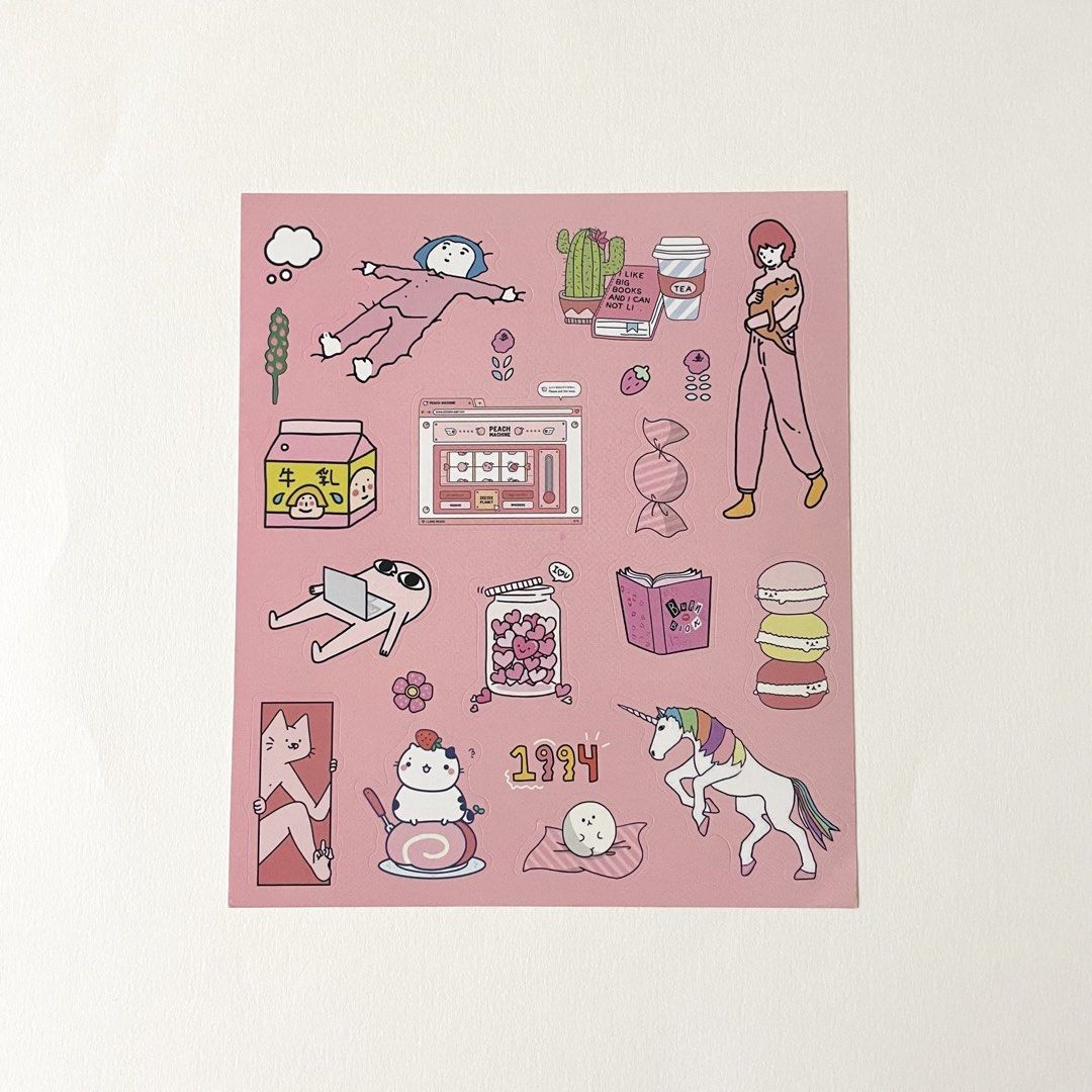 Kawaii Sticker Sheet 09 (Category: Art & Prints) located in Butuan. Submitted by paperlueur (Listing ID 1459564998, Image 1). Description: .