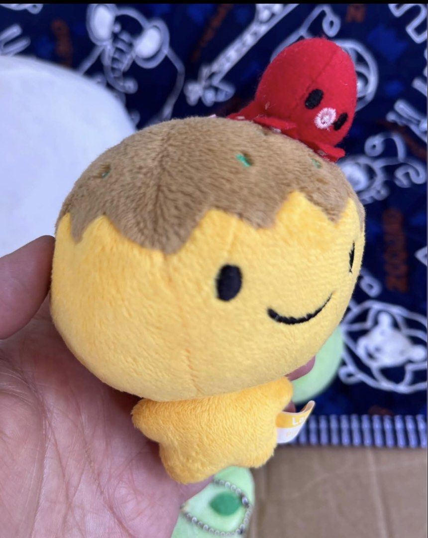 Kawaii yellow w red octopus plush (Category: Plushies & Soft Toys) located in Paranaque City. Submitted by bonsaiart (Listing ID 1459686793, Image 2). Description: Pre owned Good condition 180+sf Payment via GCASH or paymaya No to meetup No to cop / cod Shipping via j&t only.