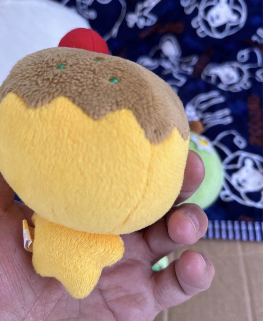 Kawaii yellow w red octopus plush (Category: Plushies & Soft Toys) located in Paranaque City. Submitted by bonsaiart (Listing ID 1459686793, Image 3). Description: Pre owned Good condition 180+sf Payment via GCASH or paymaya No to meetup No to cop / cod Shipping via j&t only.