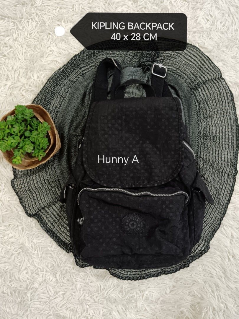 Kipling Backpack (Category: Backpacks) located in Kuala Lumpur. Submitted by hunny659447018 (Listing ID 1459592428, Image 1). Description: Kipling Backpack 🖤 Black colour available. Details & close-up photos are shown in the pictures. Interested? Feel free to proceed with chat 😊.