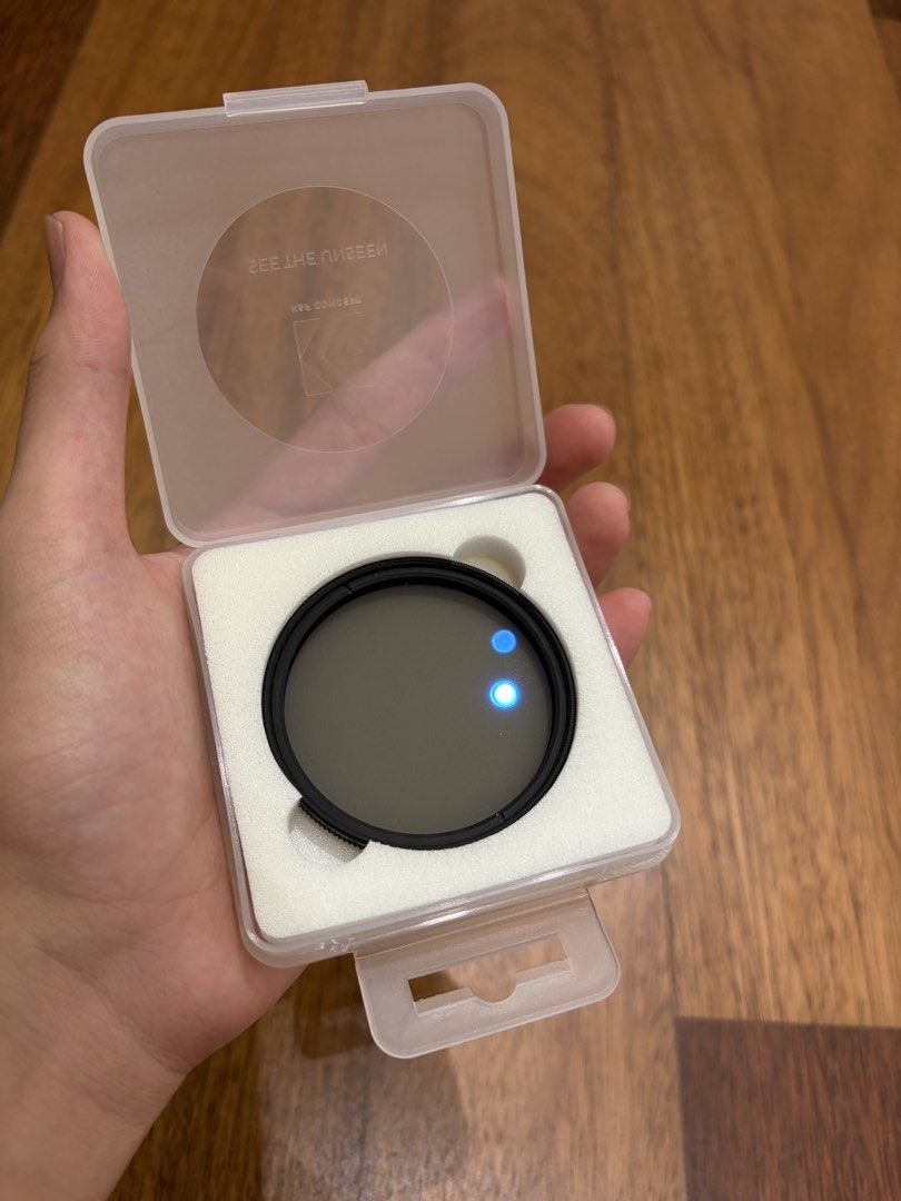 KnF concept variable ND filter (Category: Other Photography Accessories) located in Kuala Lipis. Submitted by terrnce123 (Listing ID 1459651749, Image 2). Description: Barely used sell because don’t need anymore for Sony 28-70 fe lens.