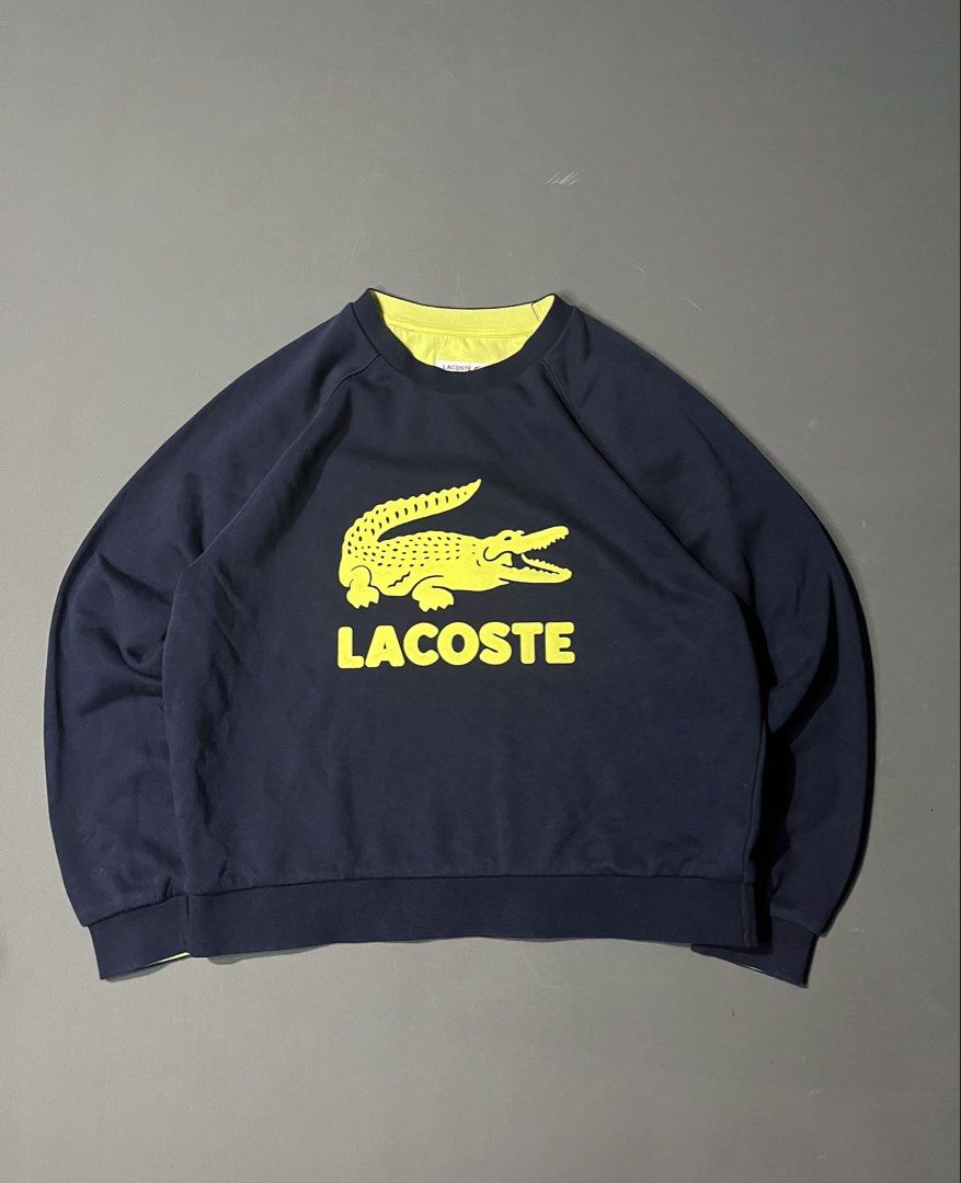 lacoste big logo long sleeve (Category: Longsleeves) located in Iloilo. Submitted by zenshark_3970a7 (Listing ID 1459511242, Image 1). Description: sizs small.