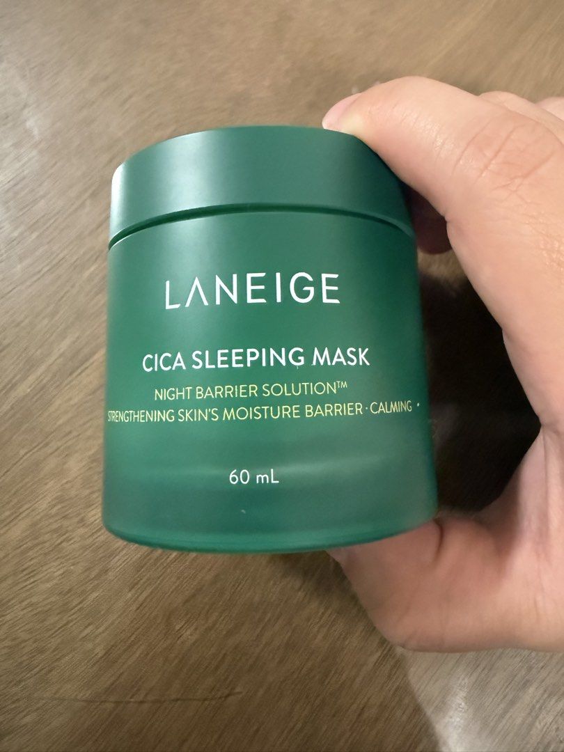 Laneige Cica Sleeping Mask 60ml (Category: Face Care) located in Quezon City. Submitted by mertrsl (Listing ID 1459566573, Image 1). Description: Sealed Exp 10/2027 .
