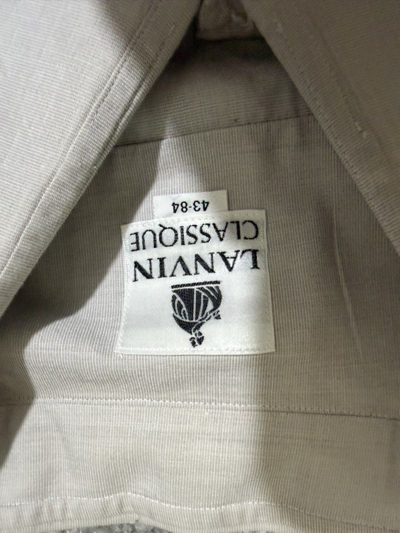 Lanvin Button Down Shirt (Category: Formal Shirts) located in Paranaque City. Submitted by jaietyrone04915 (Listing ID 1459645853, Image 3). Description: .