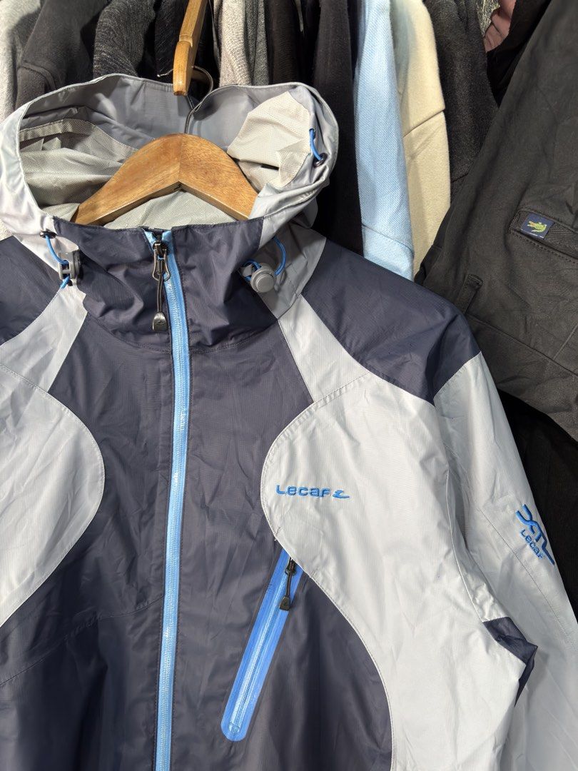 Lecaf Rain Jacket (Category: Coats, Jackets and Outerwear) located in General Santos City (Dadiangas). Submitted by rags2reviveph (Listing ID 1459607542, Image 3). Description: Lecaf Waterproof 100 on tag Large width 22.5 | length 28 As new.