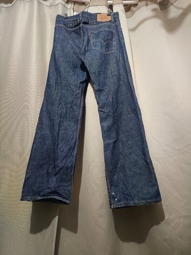 Levis 513 buckle Jeans (Category: Jeans) located in Cebu City. Submitted by iamnegotiable (Listing ID 1459680273, Image 3). Description: Levis 513 baggy jeans buckle jeans trending design 😍 Dimes measured on flat surface Waistline 30-31 inch Length 42 inch leg opening 9.5 inch Sign of usage issue zonrox stain price negotiable available.