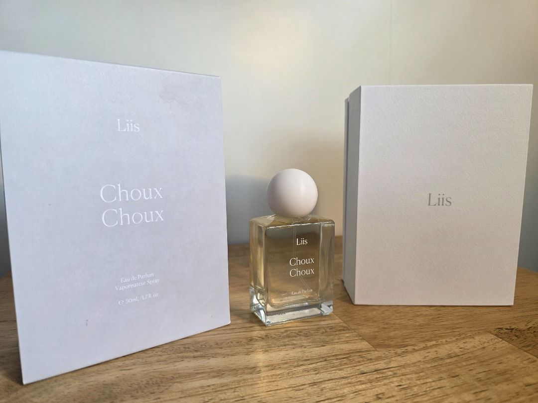 Liis Choux Choux Eau de Parfum (Category: Fragrance & Deodorants) located in Santa Rosa. Submitted by declutternow_85 (Listing ID 1459512055, Image 1). Description: - Liis Choux Choux Eau de Parfum - Comes with original box - Lovely scent for everyday wear - Great for gifting or treating yourself - Popular fragrance, grab it while available.